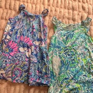 Lot of 5 Lilly Pulitzer 4/5T Clothes. Dresses, Sweatshirts and Swimsuit